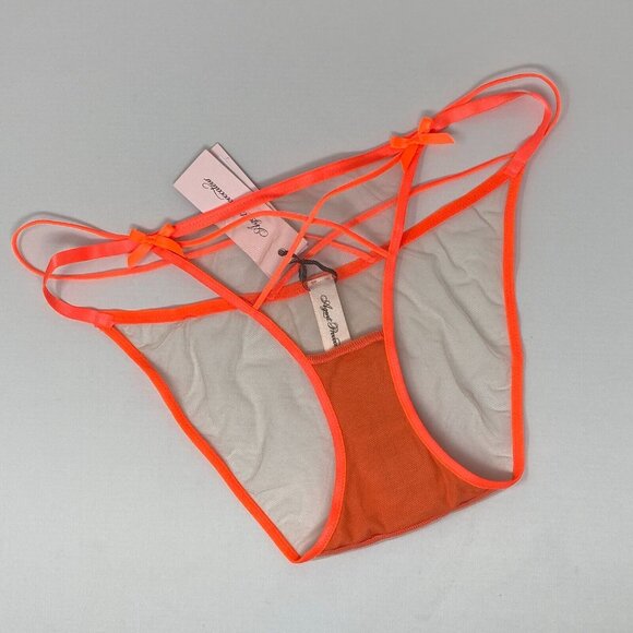 Agent Provocateur Zella Neon Orange Brief NWT - Picture 7 of 12